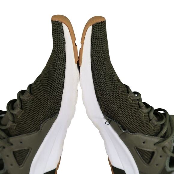 Puma Shoes Mens 11 Athletic Trainers Electron Street Sneaker Green Gym Running - Picture 9 of 14